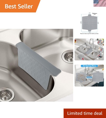 Silicone sink saddle - sink,