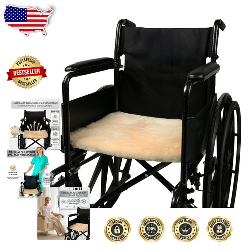 Genuine medical sheepskin - genuine, seat