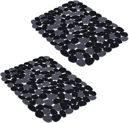 Pebble sink mats - pebble, stainless
