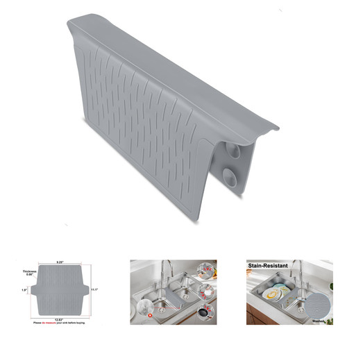Sink saddle silicone protector - silicone,